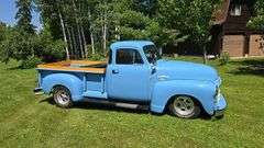 1952 GMC 100 Series Pickup Truck, LS V8 Engine, Blue