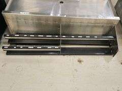 Glastender DBA-48 Stainless Steel Underbar Ice Bin with Bottle Storage, NSF Certified