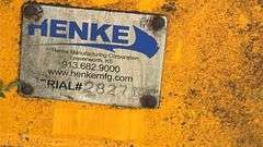 Henke Plow & Wing from Dump Truck 28271