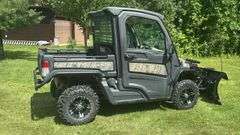2018 John Deere Gator XUV835M UTV, 812cc, 4WD, 2018, Plow Attached
