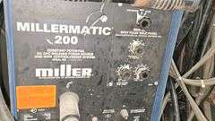 Miller Millermatic 200 Welding Machine with Tank