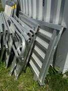 27' Aluminum Wheelchair Ramp, Modular, Mesh Design