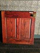 Oak Wood Half Door Panel, 36"x 2" x 37.5", Right Swing