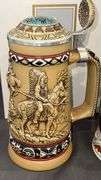 Avon Beer Steins, Native American & Wild West Themes, Models: Indians of the American Frontier, Trib