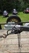 Snowmobile Trailer with Tilt Deck