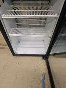 QBD DC6LP Commercial Beverage Cooler, 120V, Glass Door, Black