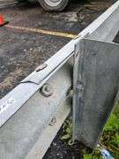12 Guardrail Sections with 2 Ends