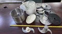 Multiple Food Processor Attachments