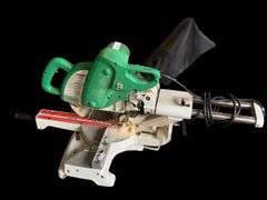 Hitachi C10FSH Miter Saw, 10" Blade, 12A, 3800 RPM, Serial 2320003