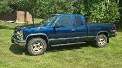 1997 Chevrolet Silverado 1500 Z71 Pickup, 197,136 Miles, 4WD, Blue