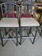 Set of 4 Contemporary Bar Stools