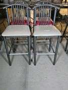 Set of 4 Contemporary Bar Stools