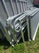 27' Aluminum Wheelchair Ramp, Modular, Mesh Design