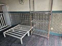 Metal Shelving Unit and Dunnage Racks