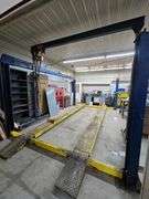 Ben Pearson Automotive Four-Post Lift, Steel, Chains & Ramps