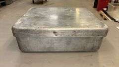 21x18x7 in Aluminum Baking Sheet Pan, 1/4 in Thick, Silver