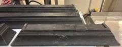 Black Floating Shelves Set, 2x 24"x5", 2x 36"x5" Wall-Mounted