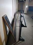 Black L Shaped Railing with Countertop