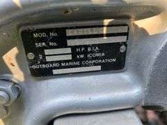 Starcraft Aluminum Fishing Boat, Evinrude 40 HP Outboard, Trailer, 1982