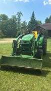 2009 John Deere 4320 Tractor with 400CX Loader, 48 HP, 780 Hours, ID LV4320H620373 - Serial: W0400CX