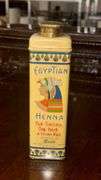 Vintage Egyptian Henna Hair Dye Tin, Nilex, 2 oz, New York/Toronto