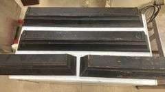 Black Floating Shelves Set, 2x 24"x5", 2x 36"x5" Wall-Mounted