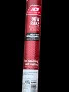 ACE Heavy-Duty Bow Rake, Fiberglass Handle, Metal Head, 16 Tines