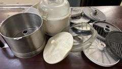 Multiple Food Processor Attachments