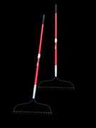 ACE Heavy-Duty Bow Rake, Fiberglass Handle, Metal Head, 16 Tines