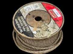 Lehigh Twisted Polypropylene Rope FBP582, 200 ft, 5/8 Inch, 700 lbs Capacity