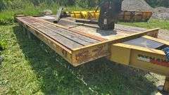 1998 Dynaweld 864 Flatbed Trailer, 24 ft, 3 Axles