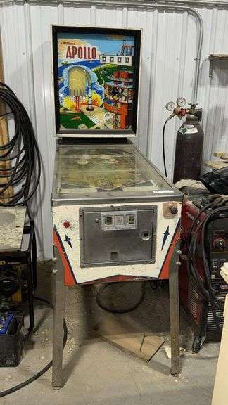 Williams Apollo Pinball Machine, 1967, Electromechanical, 3 Balls/Game