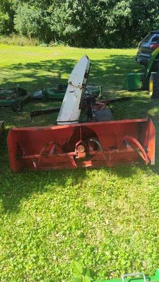 Ber-Vac S-60 Tractor-mounted Snow Blower, 60" Width, PTO Compatible