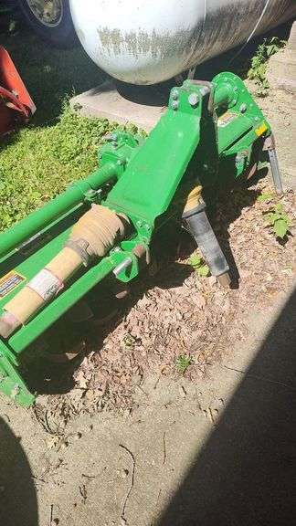 John Deere 665 Rotary Tiller, 65" Width, AutoHitch, Serial: LV0665B010310
