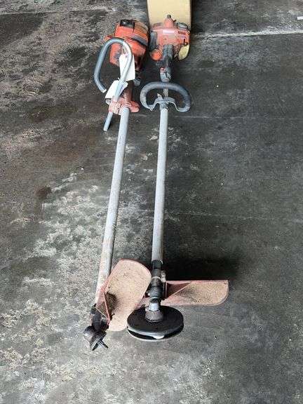(2) Husqvarna gas weed whips for parts