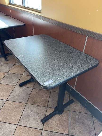 Ada Recangular Table ADA-Compliant Rectangular Laminate Restaurant Table, 42