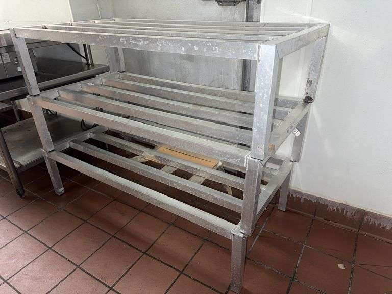 Kelmax SPG Model DR482412 Aluminum Dunnage Racks, 48x24x12 ...