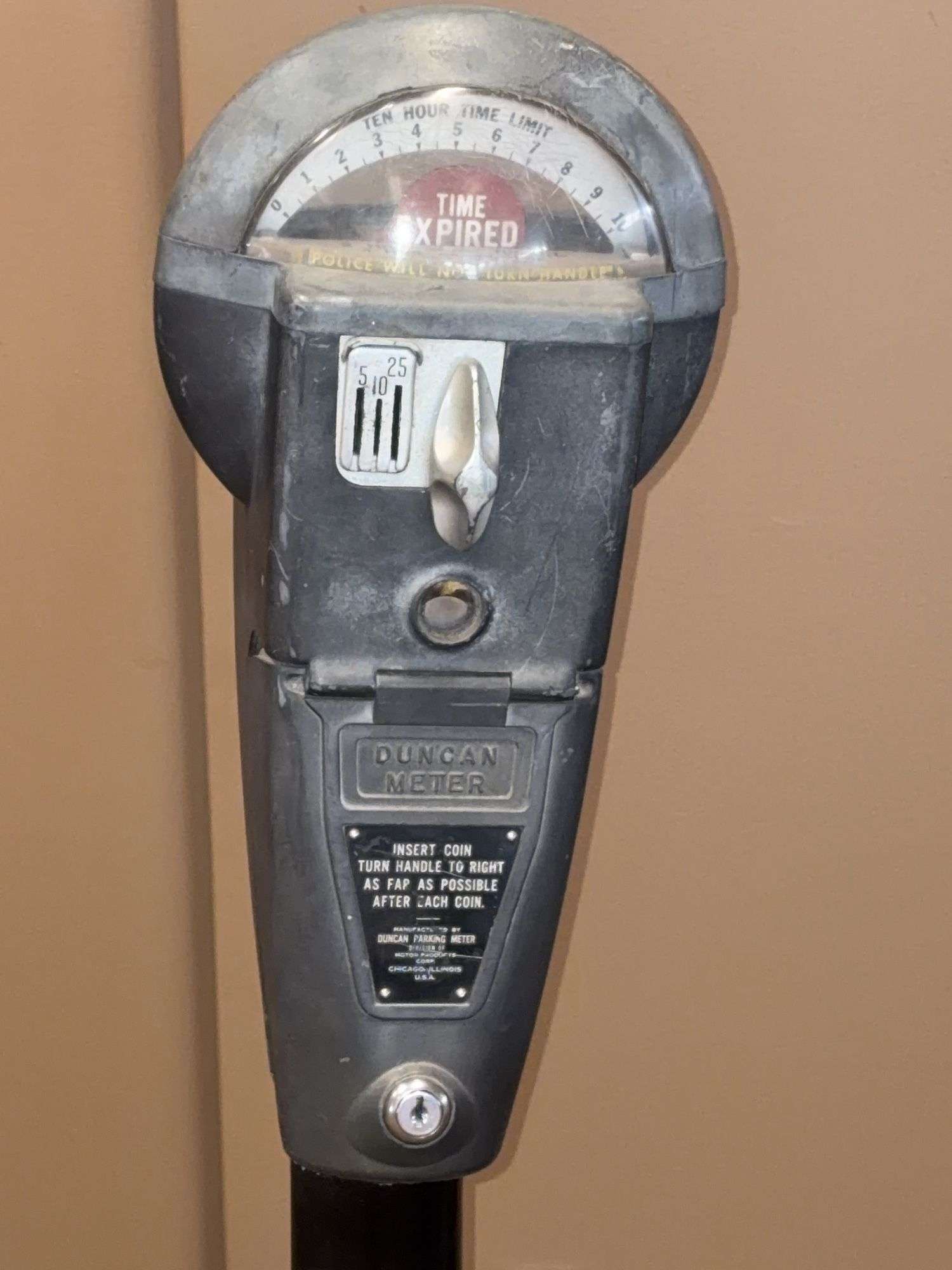 アメリカNYレトロ Duncan Meter 式駐車メーター アメリカNYレトロ