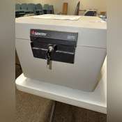 Sentry 2275 Fire-Safe Chest with Key Lock, 17x16x14 Inches