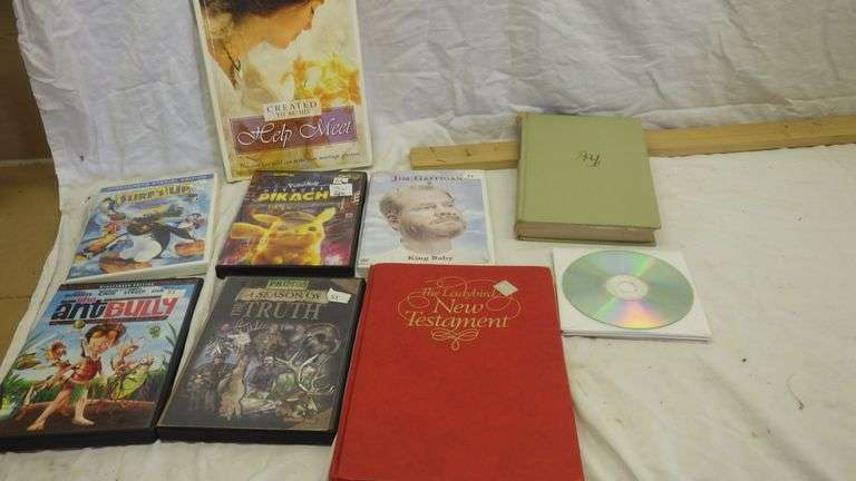 DVD AND BOOKS
