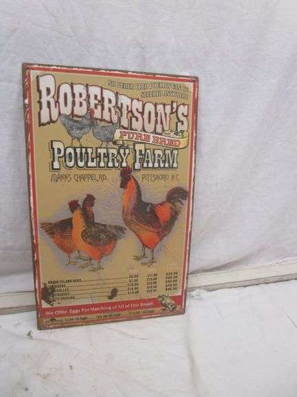 POULTRY SIGN