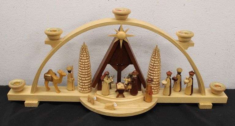 Wooden Nativity Set