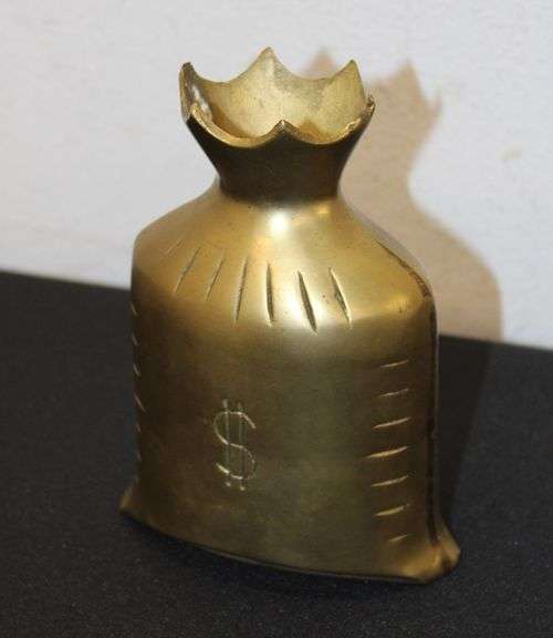 Brass Money Bag Decoration