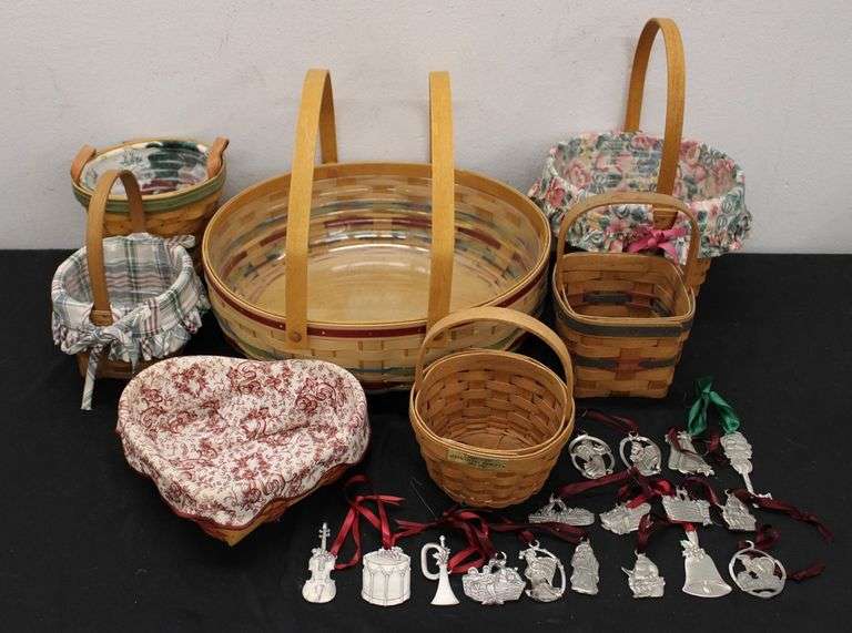 Longerberger Baskets & Tie-ons