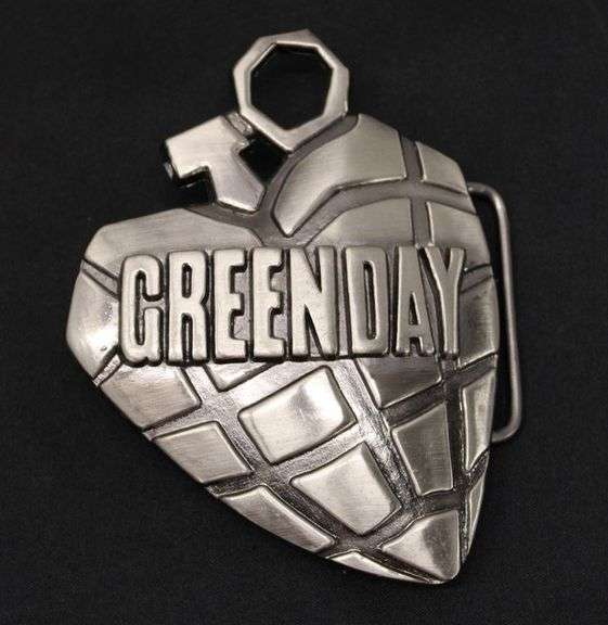 Green Day Belt Buckle