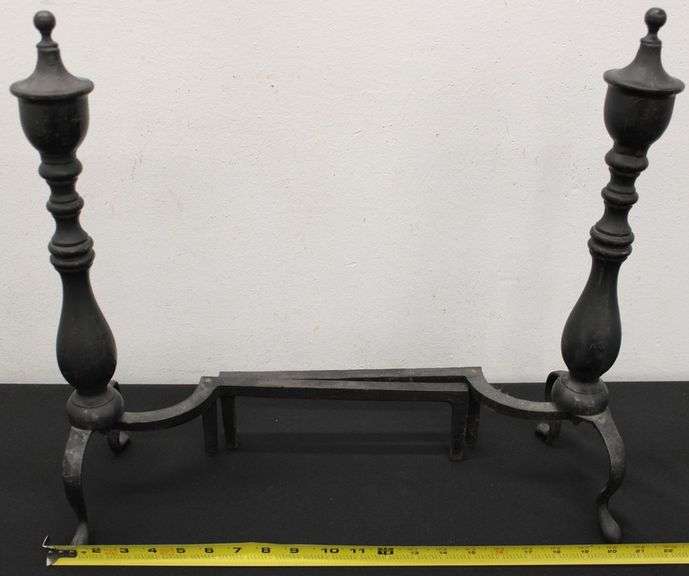 Cast Iron Fireplace Andirons