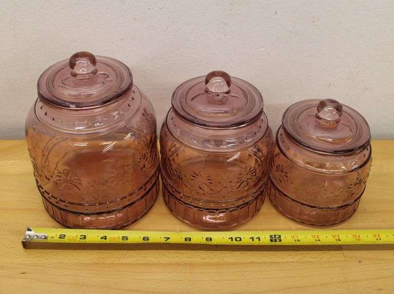 Pioneer Woman Lot A (Glass Jars)