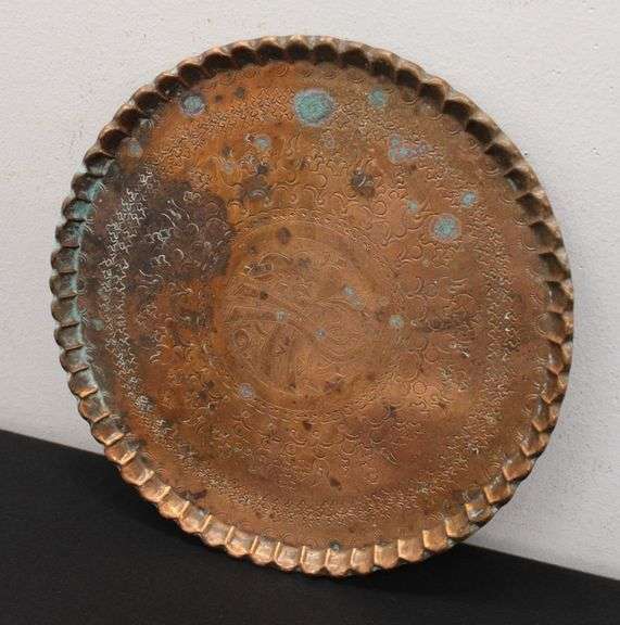 Etched Copper Tray