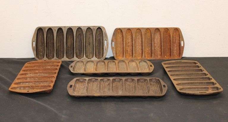 Vintage Cast Iron Cornbread Pans