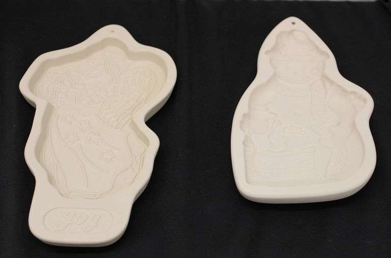 Longerberger Pottery Cookie  Molds